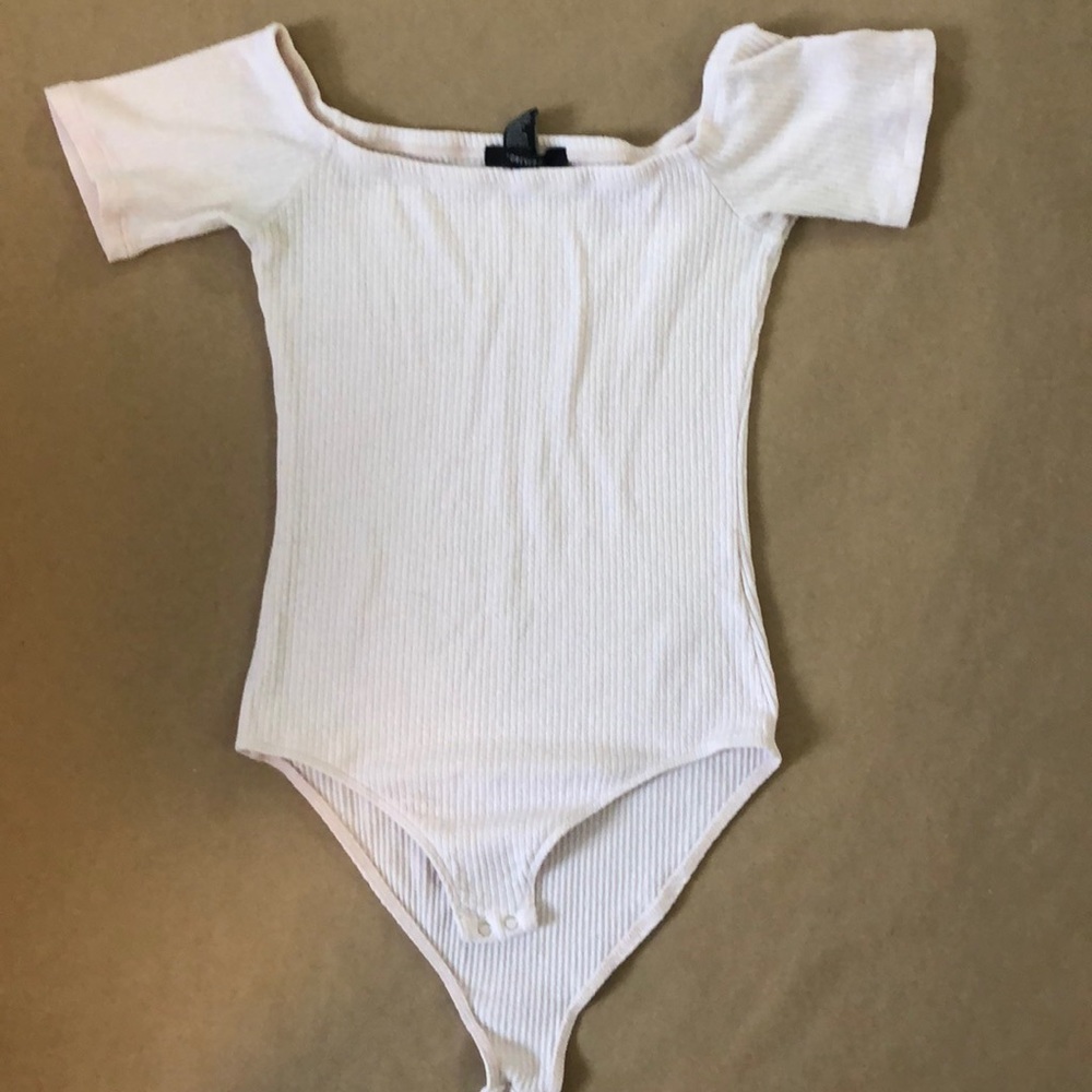 light pink off the shoulder body suit